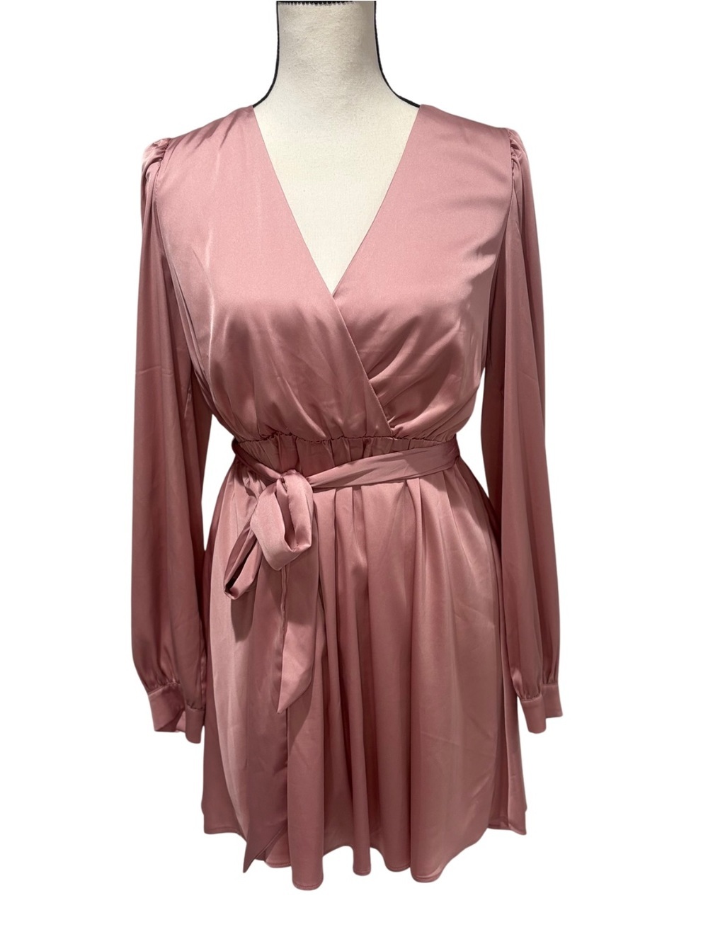 Forever 21 Pink Ruched Bodycon Mini Dress Size S Party Cocktail